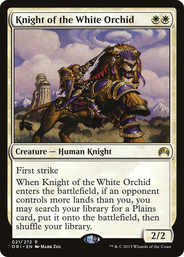 Knight of the White Orchid (21) (ORI)