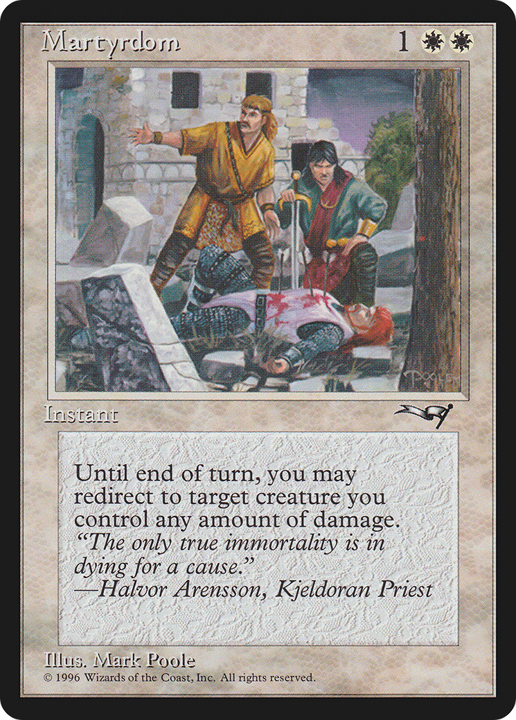 Martyrdom (Wounded on Ground) (139) (ALL)