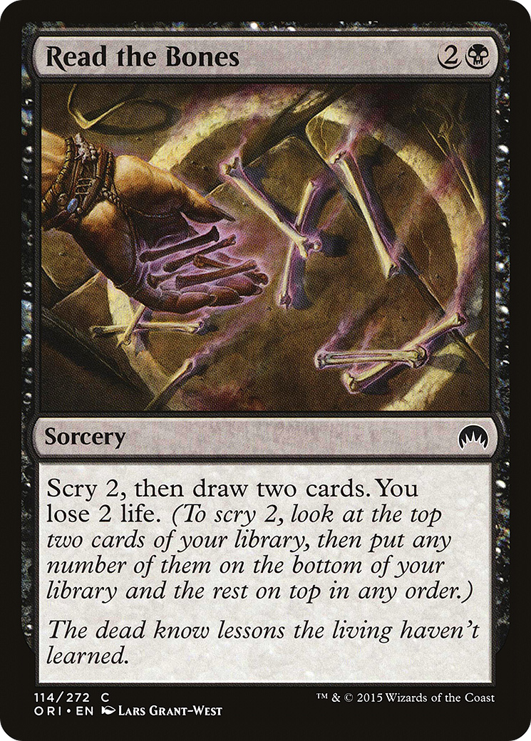 Read the Bones (114) (ORI)