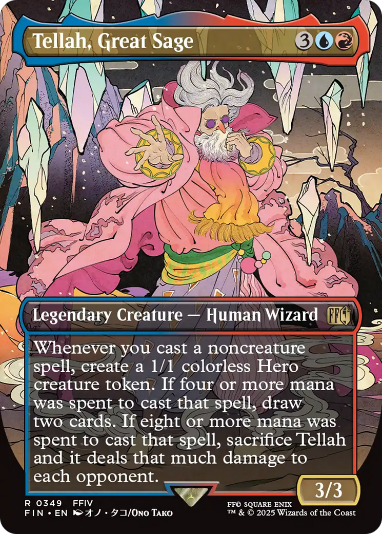 Tellah, Great Sage (Borderless) (349) (FIN)