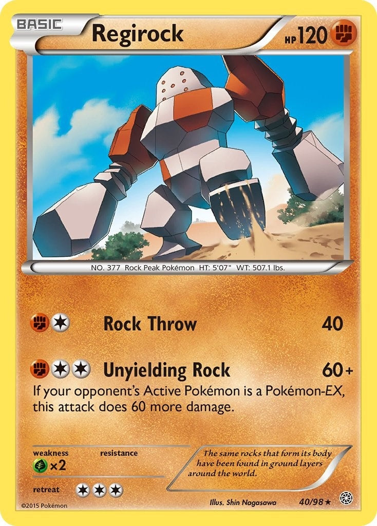 Regirock (40/98) (XY - Ancient Origins)