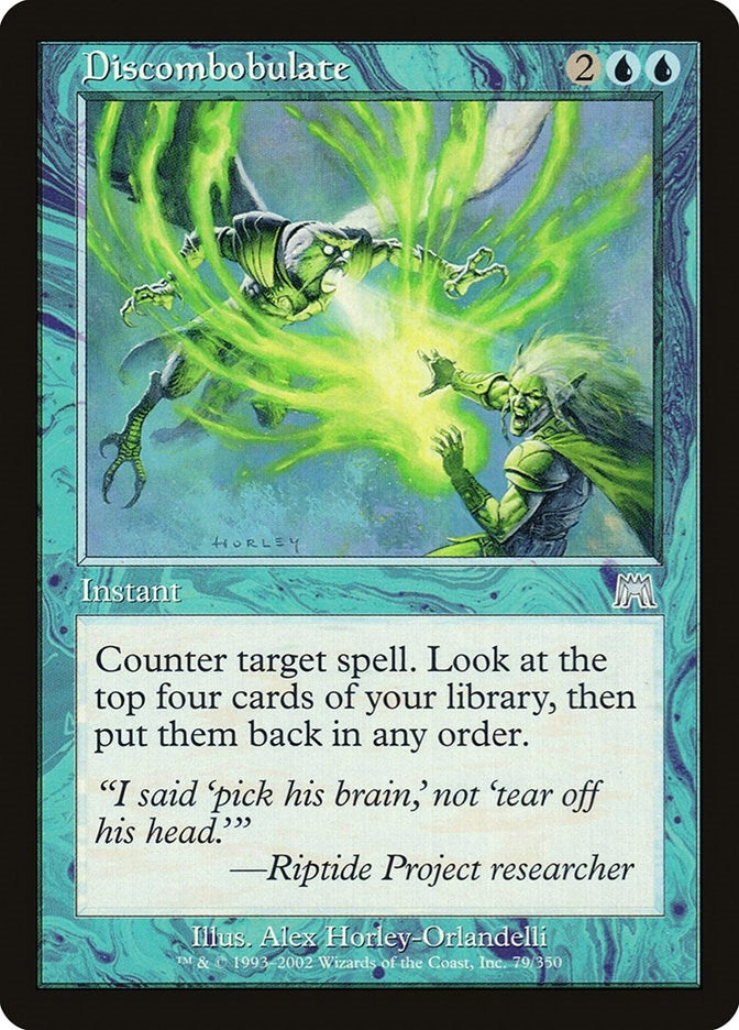 Image for Discombobulate (79) (Onslaught) (ONS) - Magic: The Gathering
