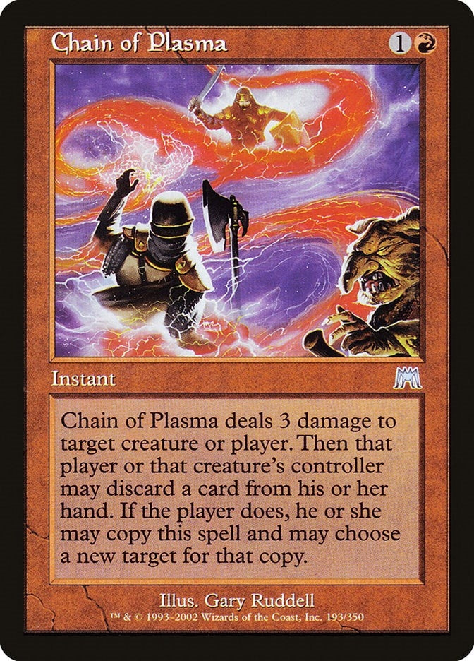 Image for Chain of Plasma (193) (Onslaught) (ONS) - Magic: The Gathering