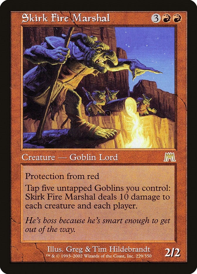 Image for Skirk Fire Marshal (229) (Onslaught) (ONS) - Magic: The Gathering
