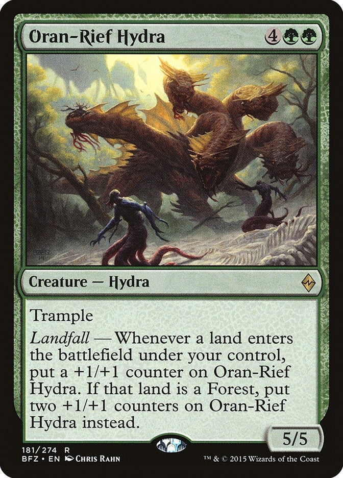 Image for Oran-Rief Hydra (181) (Battle for Zendikar) - Magic: The Gathering