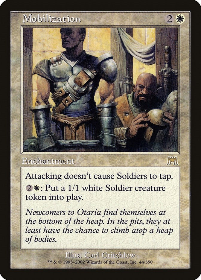 Image for Mobilization (44) (Onslaught) (ONS) - Magic: The Gathering