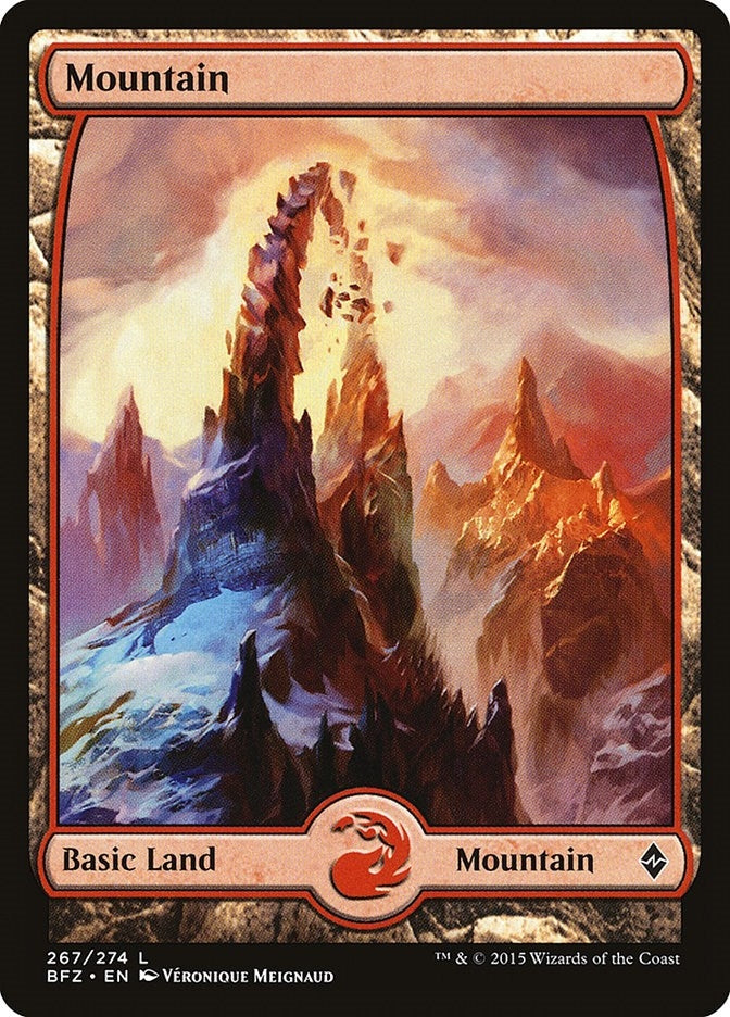 Image for Mountain (267) - Full Art (267) (Battle for Zendikar) - Magic: The Gathering