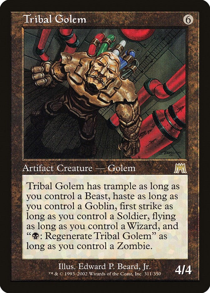 Image for Tribal Golem (311) (Onslaught) (ONS) - Magic: The Gathering
