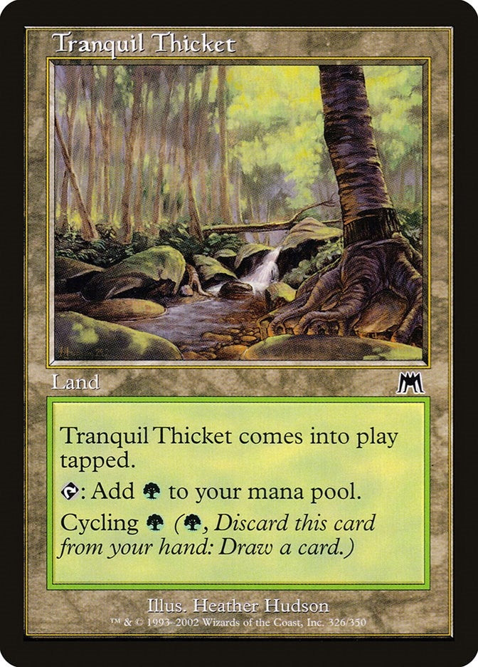 Image for Tranquil Thicket (326) (Onslaught) (ONS) - Magic: The Gathering