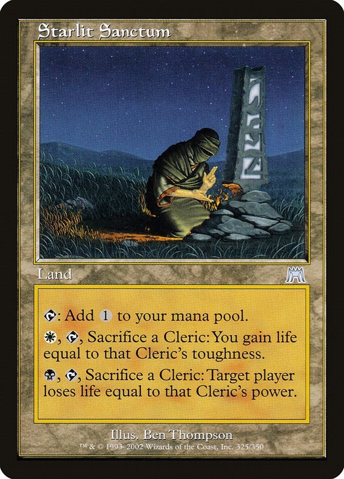 Image for Starlit Sanctum (325) (Onslaught) (ONS) - Magic: The Gathering