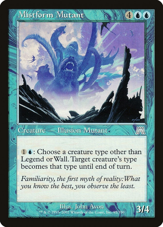 Image for Mistform Mutant (95) (Onslaught) (ONS) - Magic: The Gathering