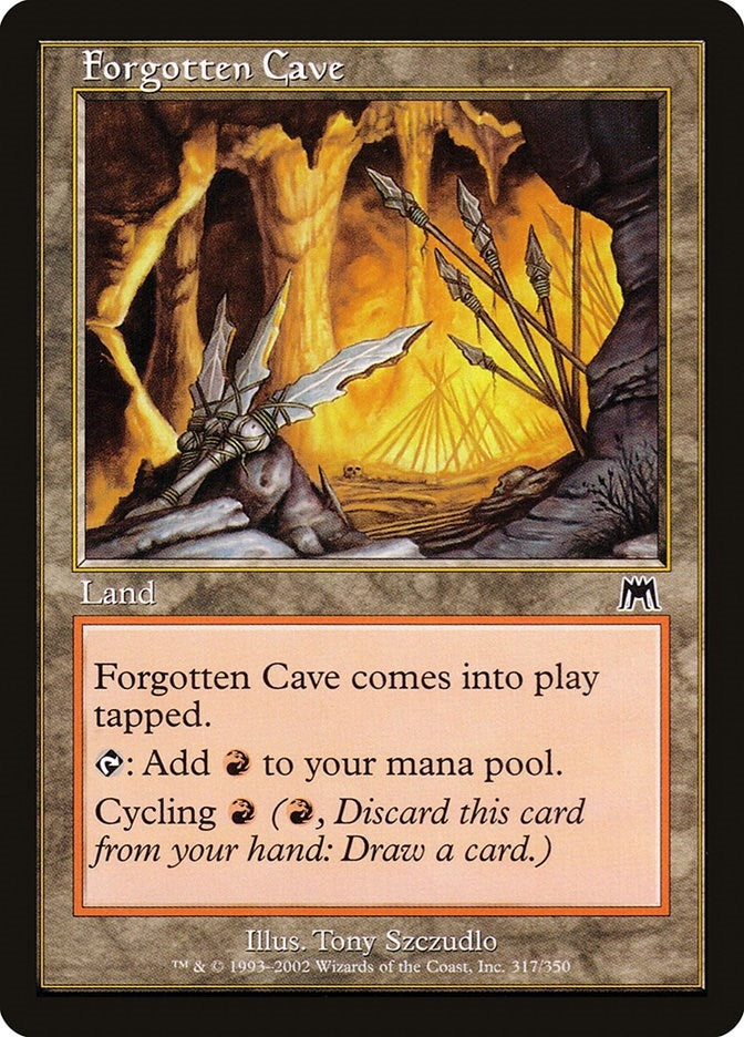 Image for Forgotten Cave (317) (Onslaught) (ONS) - Magic: The Gathering