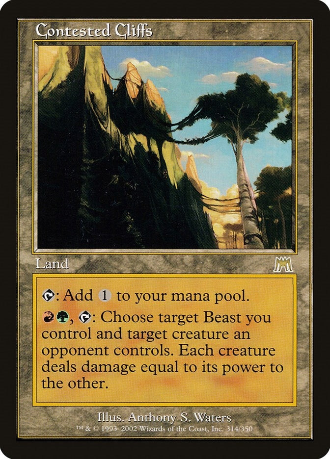Image for Contested Cliffs (314) (Onslaught) (ONS) - Magic: The Gathering
