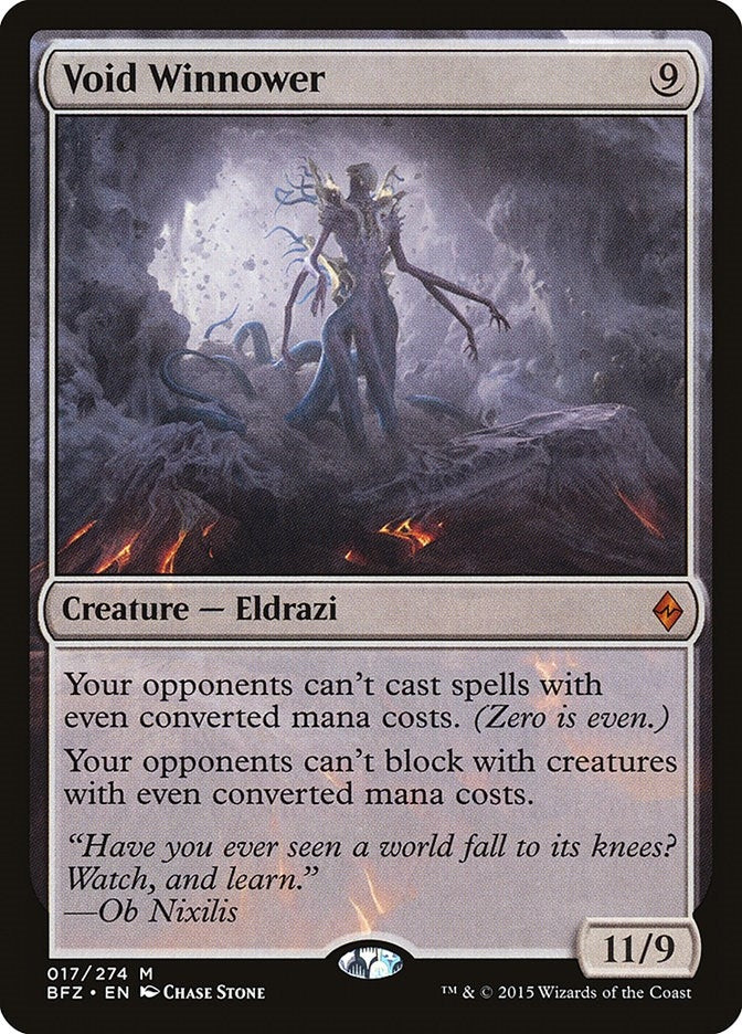 Image for Void Winnower (17) (Battle for Zendikar) - Magic: The Gathering
