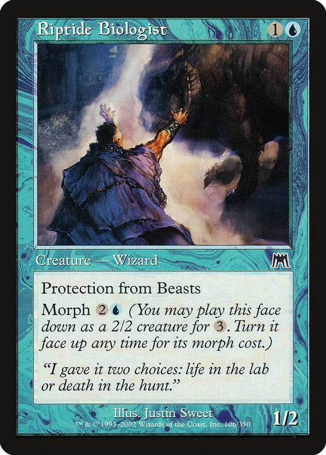 Image for Riptide Biologist (106) (Onslaught) (ONS) - Magic: The Gathering