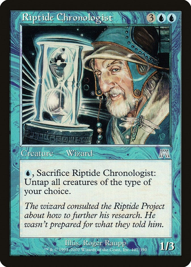 Image for Riptide Chronologist (107) (Onslaught) (ONS) - Magic: The Gathering