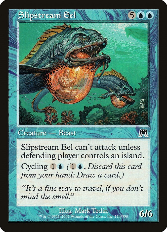 Image for Slipstream Eel (114) (Onslaught) (ONS) - Magic: The Gathering