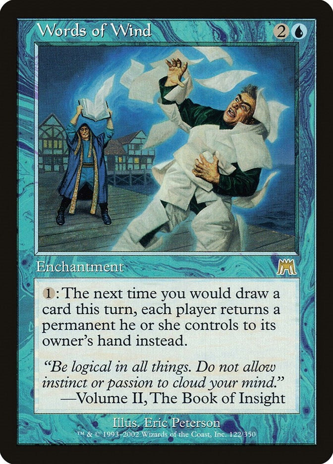 Image for Words of Wind (122) (Onslaught) (ONS) - Magic: The Gathering