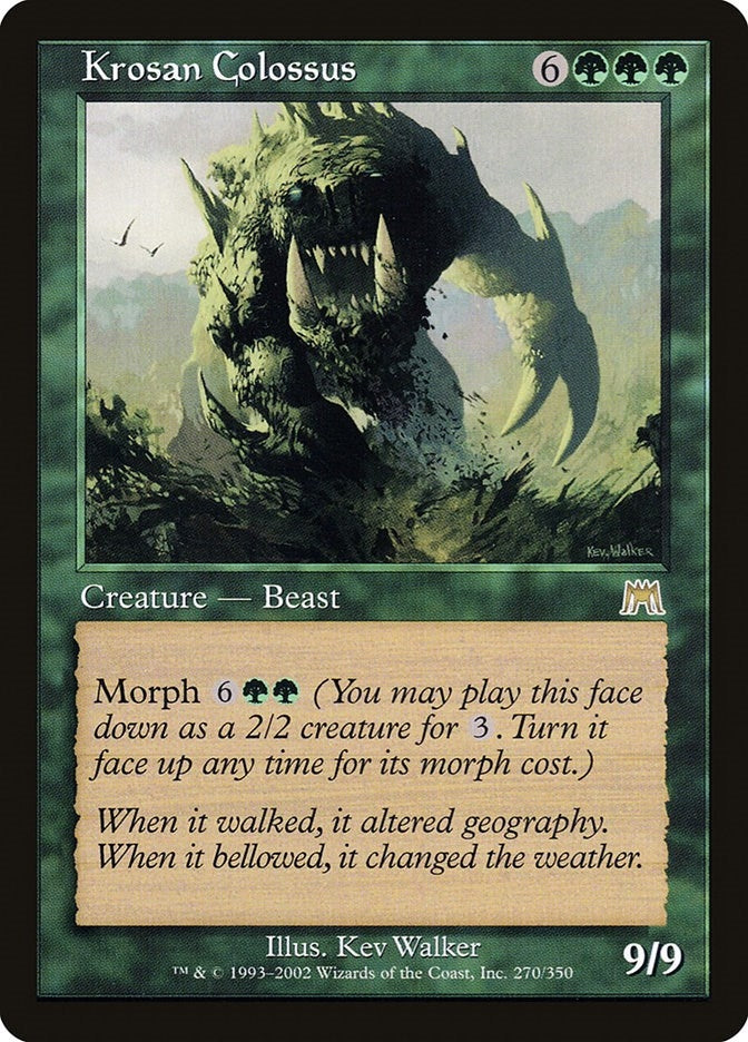 Image for Krosan Colossus (270) (Onslaught) (ONS) - Magic: The Gathering