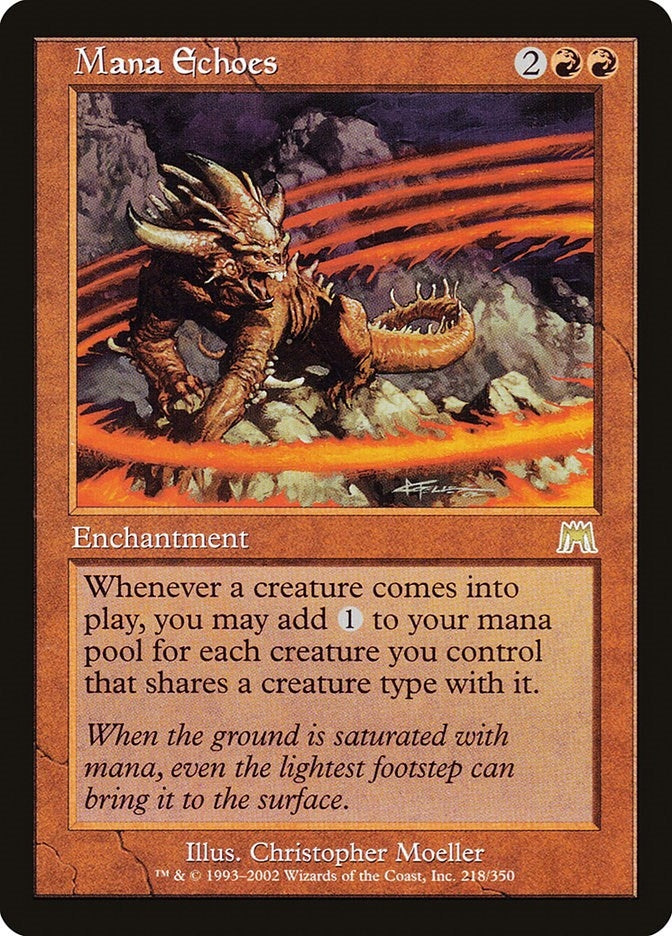 Image for Mana Echoes (218) (Onslaught) (ONS) - Magic: The Gathering