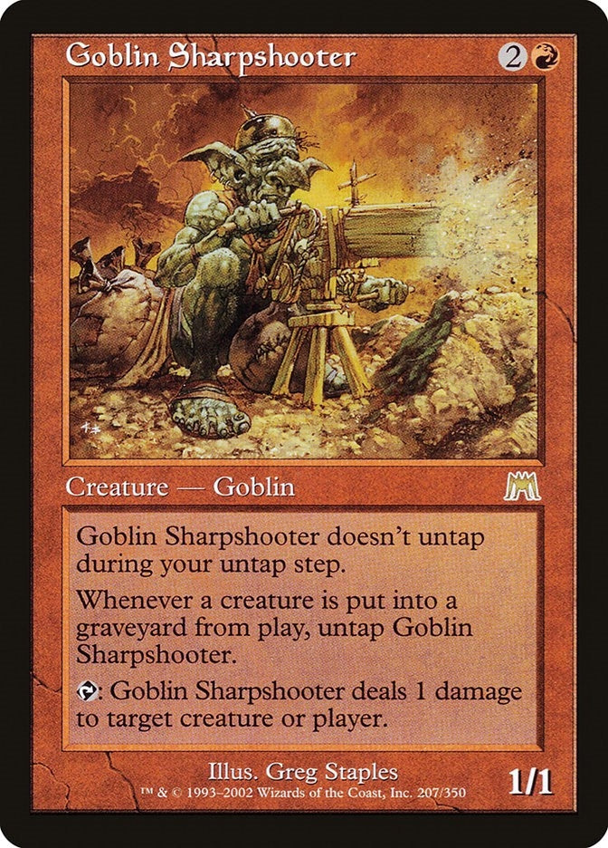 Image for Goblin Sharpshooter (207) (Onslaught) (ONS) - Magic: The Gathering