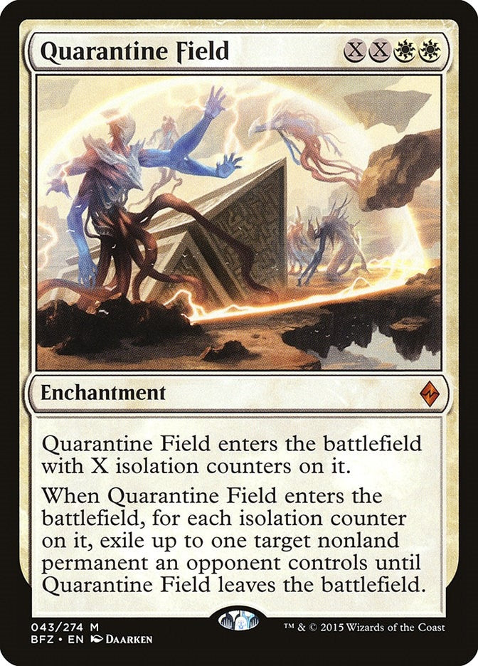 Image for Quarantine Field (43) (Battle for Zendikar) - Magic: The Gathering