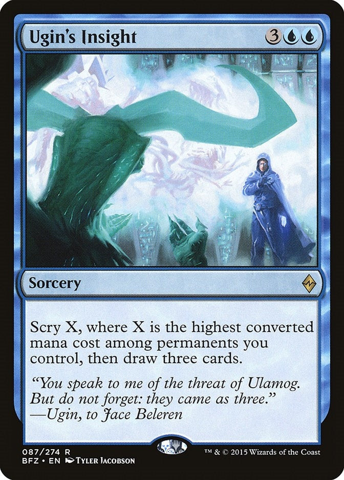 Image for Ugin's Insight (87) (Battle for Zendikar) - Magic: The Gathering