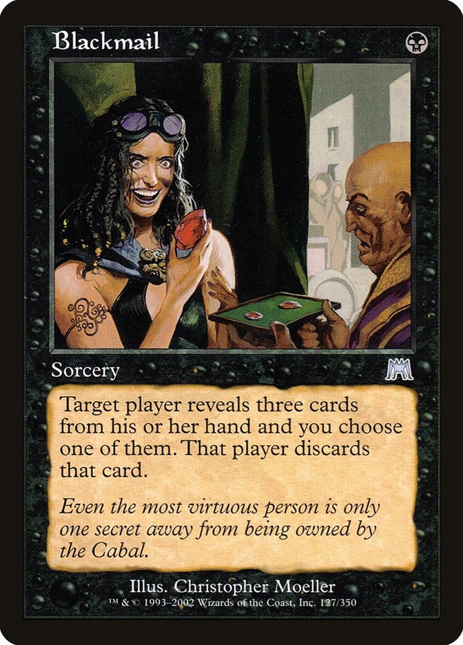 Image for Blackmail (127) (Onslaught) (ONS) - Magic: The Gathering