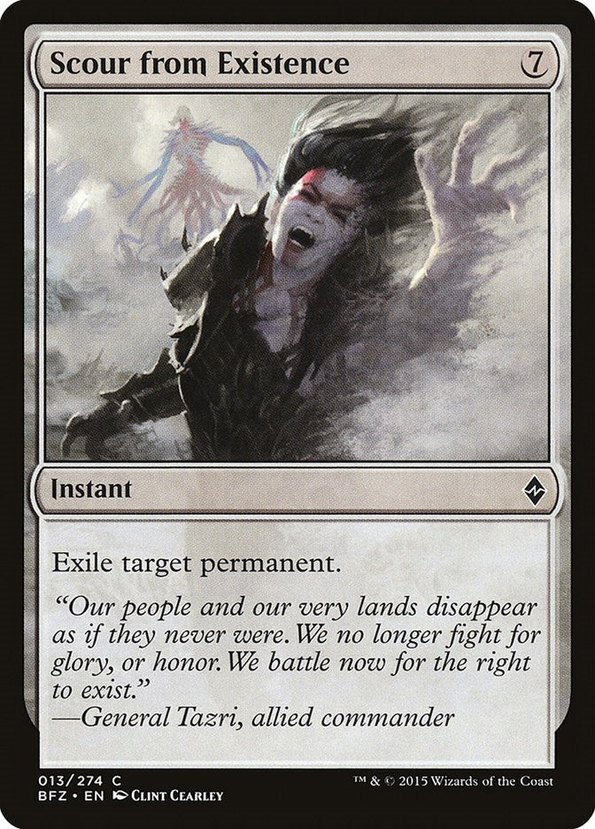 Image for Scour from Existence (13) (Battle for Zendikar) - Magic: The Gathering