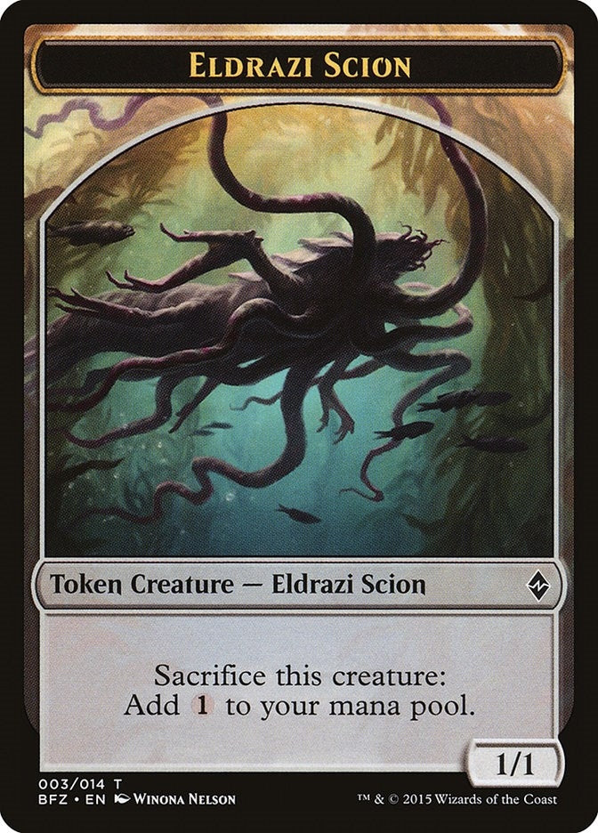 Image for Eldrazi Scion Token (003) (3) (Battle for Zendikar) - Magic: The Gathering