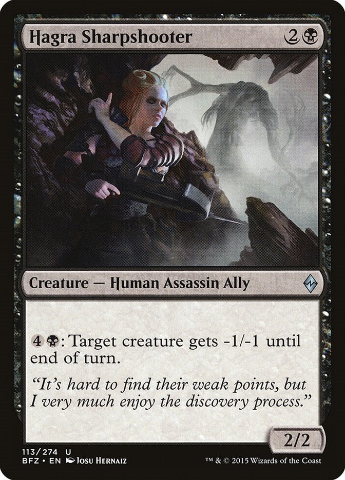 Image for Hagra Sharpshooter (113) (Battle for Zendikar) - Magic: The Gathering