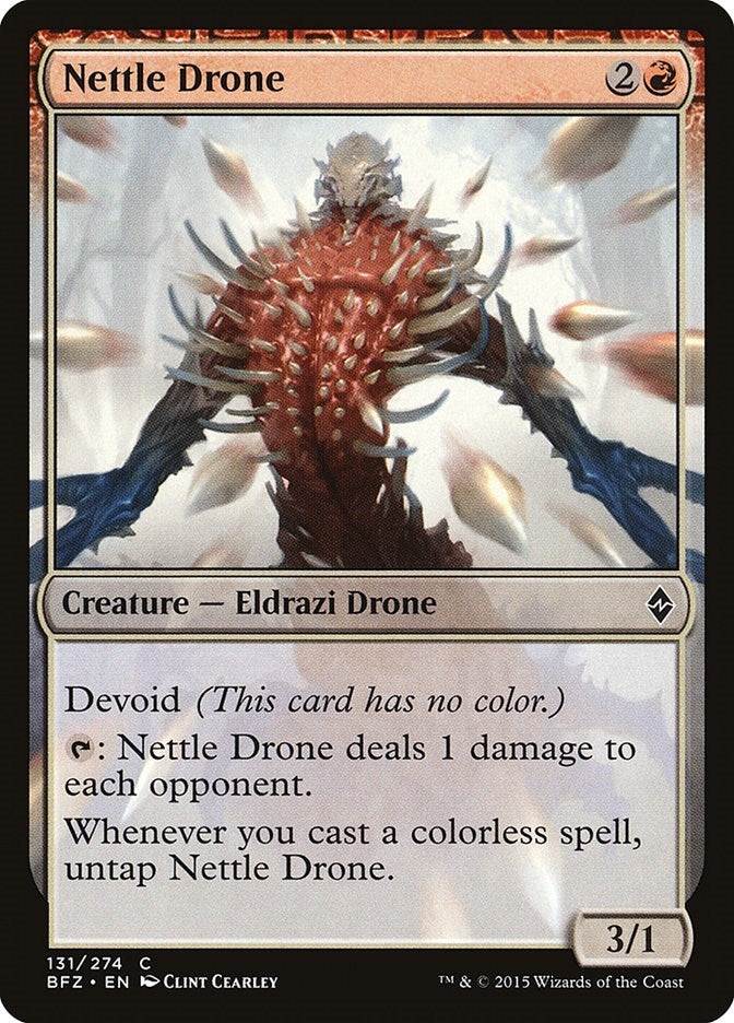 Image for Nettle Drone (131) (Battle for Zendikar) - Magic: The Gathering