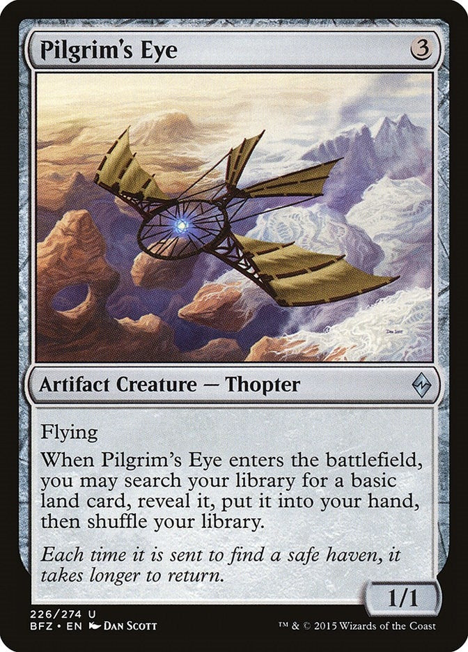 Image for Pilgrim's Eye (226) (Battle for Zendikar) - Magic: The Gathering