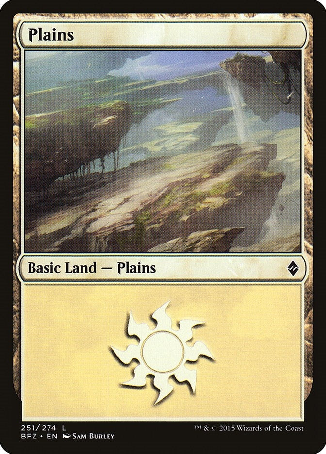 Image for Plains (251) (251) (Battle for Zendikar) - Magic: The Gathering