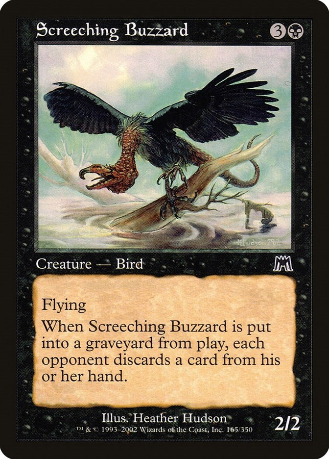 Image for Screeching Buzzard (165) (Onslaught) (ONS) - Magic: The Gathering