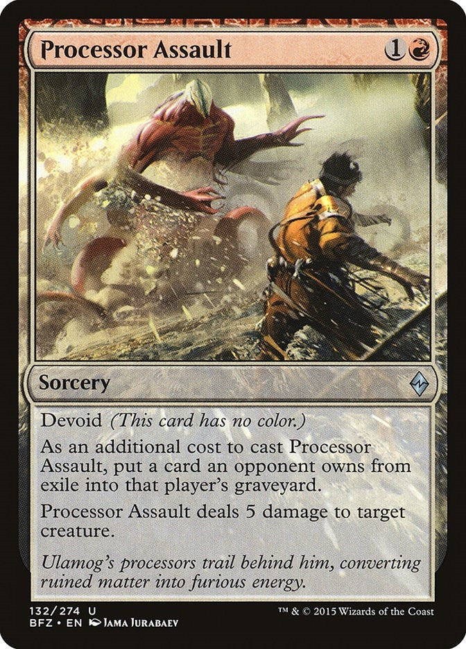 Image for Processor Assault (132) (Battle for Zendikar) - Magic: The Gathering