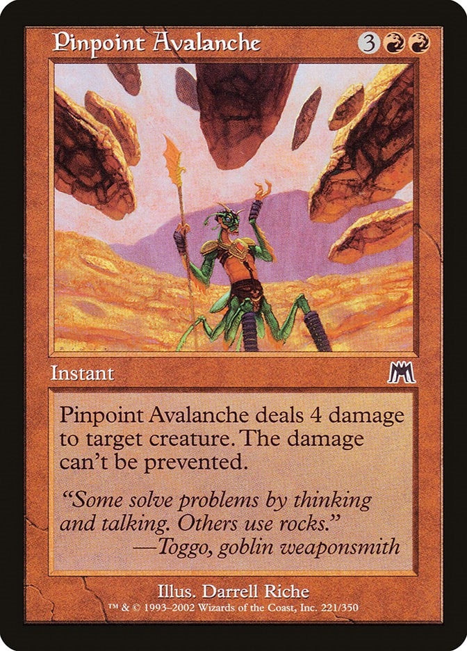 Image for Pinpoint Avalanche (221) (Onslaught) (ONS) - Magic: The Gathering