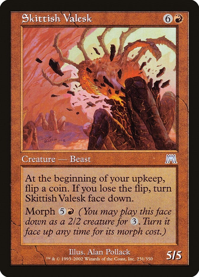 Image for Skittish Valesk (231) (Onslaught) (ONS) - Magic: The Gathering