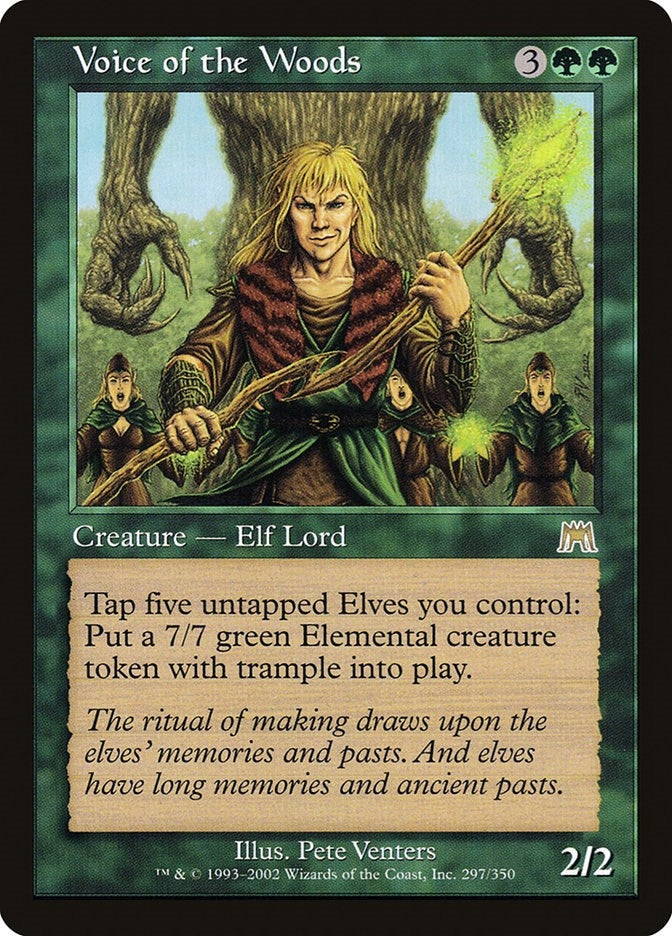 Image for Voice of the Woods (297) (Onslaught) (ONS) - Magic: The Gathering