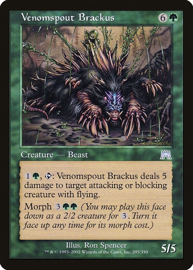 Image for Venomspout Brackus (295) (Onslaught) (ONS) - Magic: The Gathering