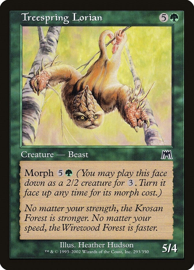 Image for Treespring Lorian (293) (Onslaught) (ONS) - Magic: The Gathering