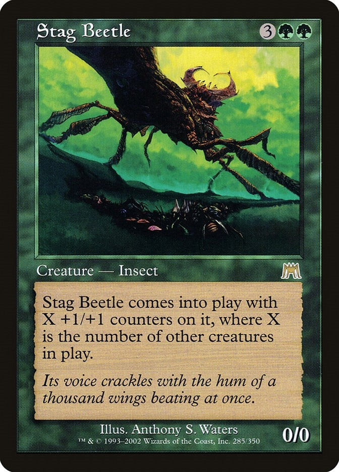 Image for Stag Beetle (285) (Onslaught) (ONS) - Magic: The Gathering