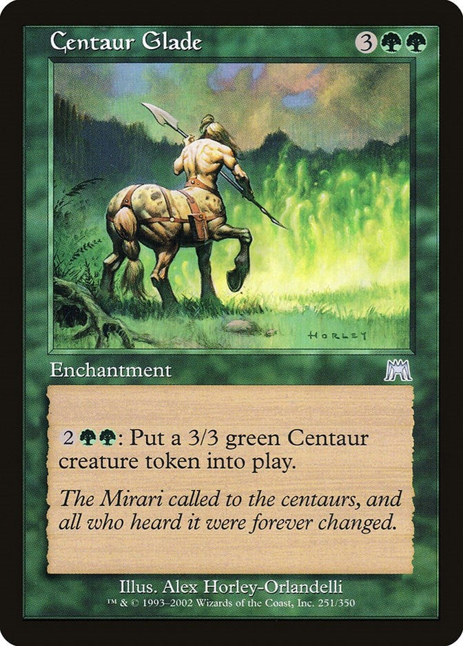 Image for Centaur Glade (251) (Onslaught) (ONS) - Magic: The Gathering