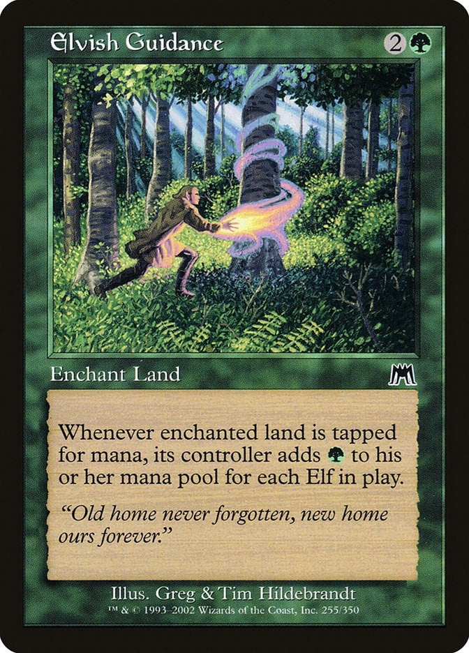Image for Elvish Guidance (255) (Onslaught) (ONS) - Magic: The Gathering