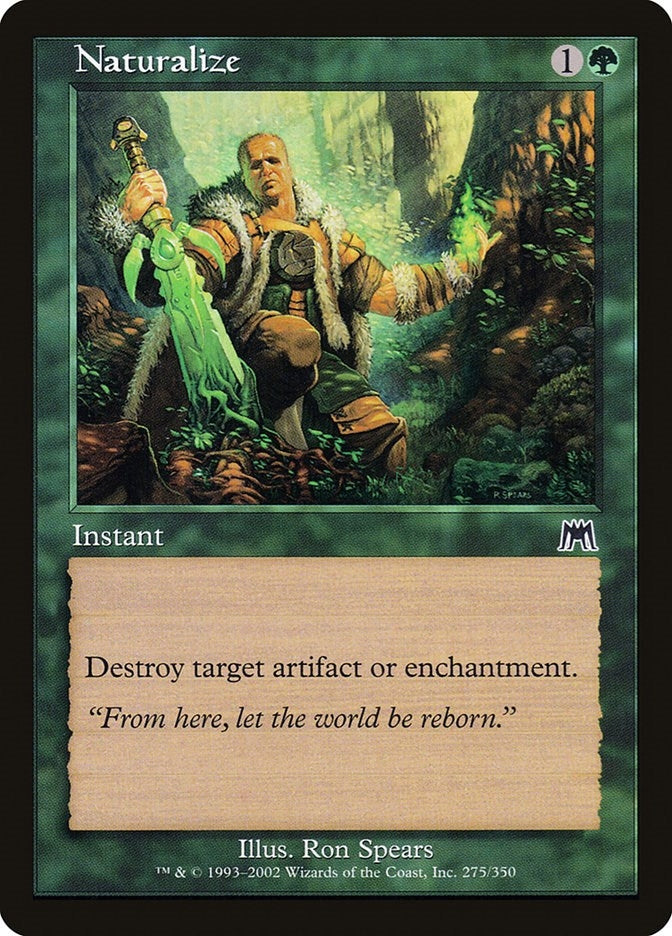 Image for Naturalize (275) (Onslaught) (ONS) - Magic: The Gathering