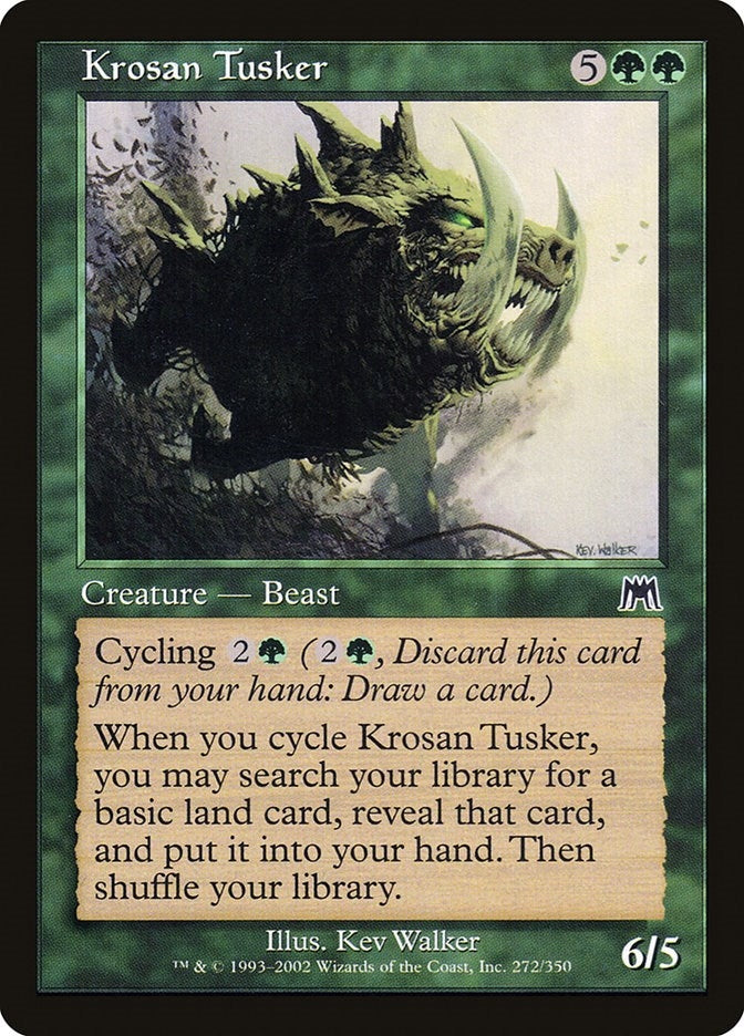Image for Krosan Tusker (272) (Onslaught) (ONS) - Magic: The Gathering