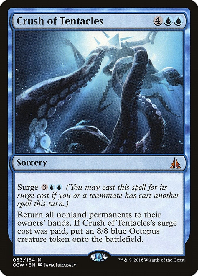 Image for Crush of Tentacles (53) (Oath of the Gatewatch) - Magic: The Gathering