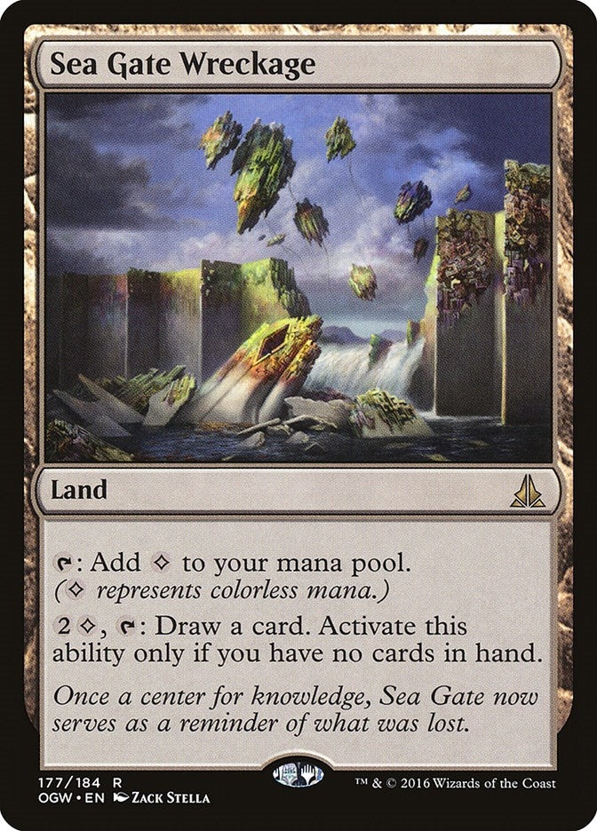 Image for Sea Gate Wreckage (177) (Oath of the Gatewatch) - Magic: The Gathering