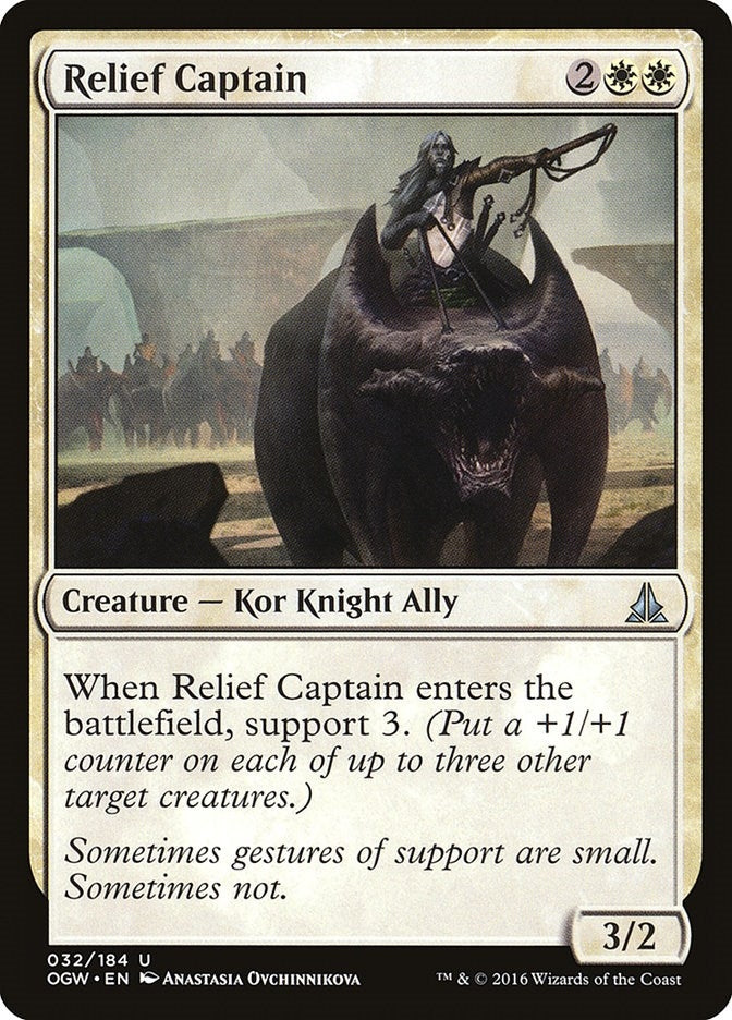 Image for Relief Captain (32) (Oath of the Gatewatch) - Magic: The Gathering