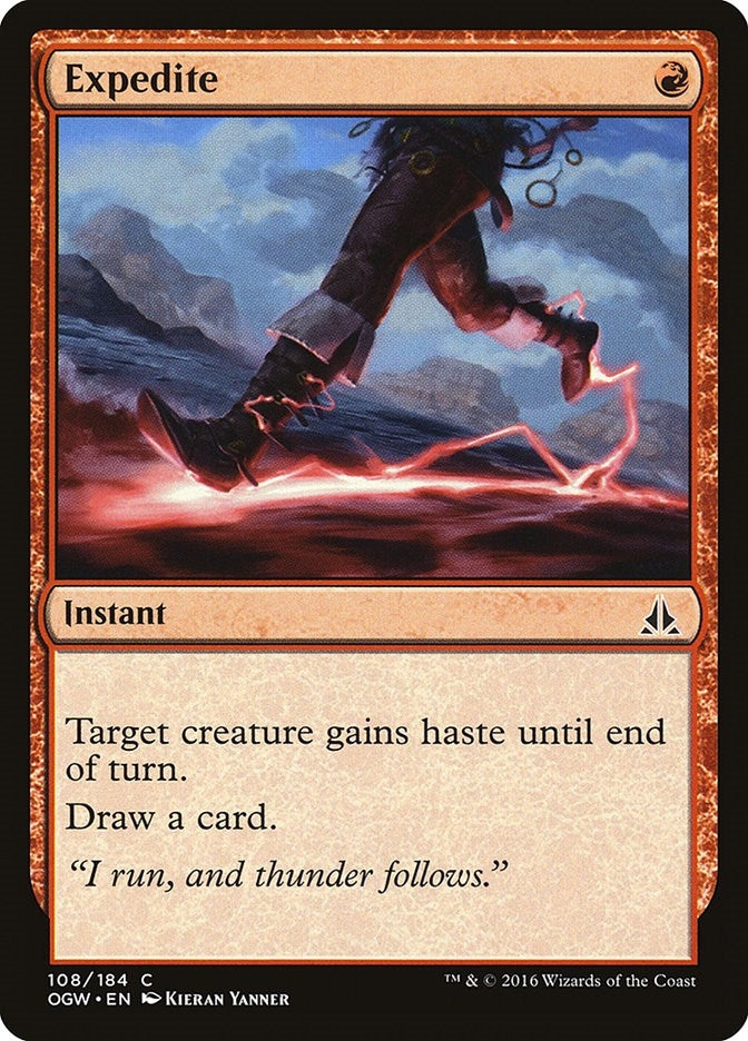 Image for Expedite (108) (Oath of the Gatewatch) - Magic: The Gathering